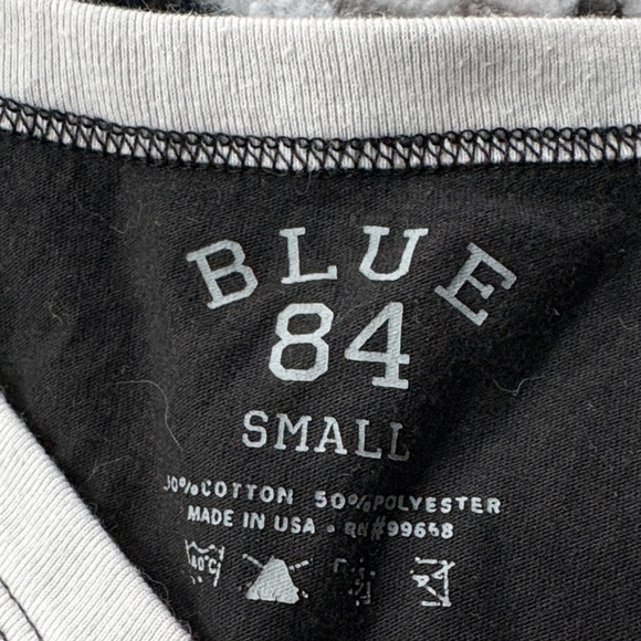 Blue 84 White and Black Chicago Native Head Graphic Tee - Picture 3 of 3